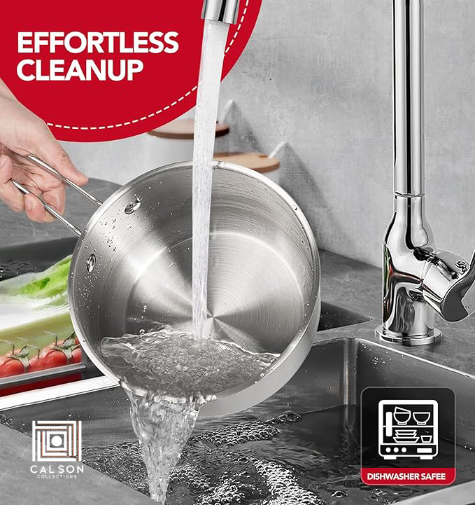 CALSON™ Stainless Steel Cooking Pot Set