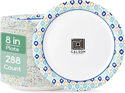 CALSON™ 8.375 Inch Paper Plates