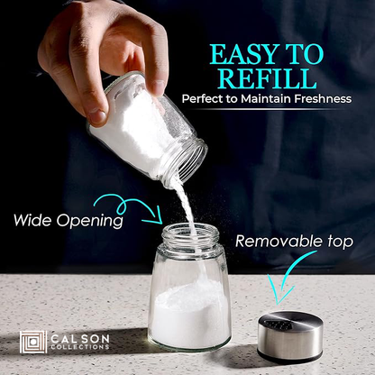 CALSON™ Salt Shaker or Pepper Shaker with Adjustable Pour Holes